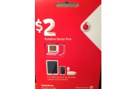 $2 vodafone SIM pack Nano/Micro/Full size